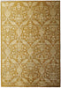 Load image into Gallery viewer, 8.10 x 13.1 OLIVE BROWN French Damask Flat Weave Handmade Rug #F-5508