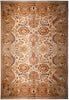 Load image into Gallery viewer, 9.0 x 12.3 Ivory, Army Honey Brown Wool New Rug #F-5581