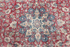 Load image into Gallery viewer, 8.2 x 11.1 Persian Vintage Hand-knotted Rug Faded Blue Red Pre-Owned Evenly Worn Low pile PK95