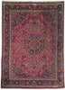 Load image into Gallery viewer, Red-Persian-Tabriz-Signed-Rug.jpg 