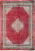 Load image into Gallery viewer, 7.2 x 10.10 Red Persian Mir Sarouk Rug 72071