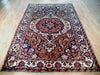 Load image into Gallery viewer, 7&#39; x 10&#39; Orange Red Semi-Antique Persian Bakhtiari Rug #B-72102