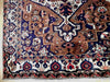 Load image into Gallery viewer, 7&#39; x 10&#39; Orange Red Semi-Antique Persian Bakhtiari Rug #B-72102