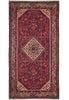 Load image into Gallery viewer, 5&#39; x 10&#39;-Maroon-Semi-Antique-Persian-Herati-Runner.jpg