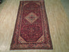 Load image into Gallery viewer, 5.4 x 10.3 Maroon Semi-Antique Persian Herati Runner #B-72196