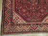 Load image into Gallery viewer, 5.4 x 10.3 Maroon Semi-Antique Persian Herati Runner #B-72196