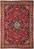 Load image into Gallery viewer, 7 x 10 Red Fine Persian Bakhtiar Rug 72339