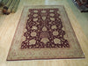 Load image into Gallery viewer, 8&#39; x 11&#39; Dark Maroon  Vegetable Dyed Chobi Rug 72477