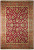 Load image into Gallery viewer, 8&#39; x 10&#39; Red Vegetable Dyed Chobi Rug 72509