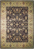 Load image into Gallery viewer, 8&#39; x 10&#39; Black Vegetable Dyed Chobi Rug 72519