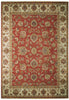 Load image into Gallery viewer, 8 x 10 Vegetable Dyed Chobi Handmade Rug CORAL RED #B-72526