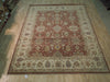 Load image into Gallery viewer, 8&#39; x 10&#39; Dull Red Vegetable Dyed Chobi Rug 72529