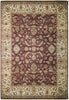 Load image into Gallery viewer, 8&#39; x 10&#39; Burgundy Vegetable Dyed Chobi Rug 72530