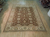 Load image into Gallery viewer, 8 x 10 Brown Vegetable Dyed Chobi Rug #B-72585