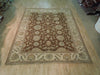 Load image into Gallery viewer, 8 x 10 Brown Vegetable Dyed Chobi Rug #B-72585