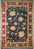 Load image into Gallery viewer, 9&#39; x 12&#39; Black - Burgundy Vegetable Dyed Chobi Rug 72590