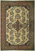 Load image into Gallery viewer, 7 x 10.2 Fine Persian Sarouk Rug FINE WOOL DENSE WEAVE 72766