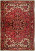 Load image into Gallery viewer, 8 x 11.6 Semi-Antique Persian Heriz Rug 73150