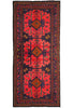 Load image into Gallery viewer, 4&#39; x 9&#39; Salmon-Semi-Antique-Russian-Kazak-Runner.jpg