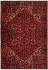 Load image into Gallery viewer, 7.10 x 11.5 Red Semi-Antique Persian Heriz Rug 73504