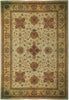 Load image into Gallery viewer, 7&#39; x 10&#39; Ivory Vegetable Dyed Chobi Rug 73618