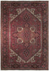 Load image into Gallery viewer, 8 x 10.7 Red Semi-Antique Persian Heriz Rug 73885