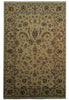 Load image into Gallery viewer, 6&#39; x 9&#39; Ivory Vegetable Dyed Chobi Rug 74003