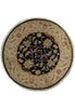 Load image into Gallery viewer, Vegetable-Dyed-Chobi-Round-Rug.jpg