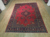 Load image into Gallery viewer, Excellent-Condition-10&#39; x 11&#39;-Red-Semi-Antique-Persian-Sarouk-Rug.jpg