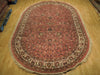 Load image into Gallery viewer, 8&#39; x 11&#39; Red Traditional Oval Sarouk Rug 74902