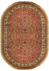 Load image into Gallery viewer, 8&#39; x 11&#39; Red Traditional Oval Sarouk Rug 74902