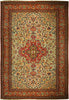 Load image into Gallery viewer, 8&#39; x 11&#39; Pre Owned Persian Isfahan Qum Wool Rug 74972