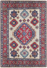 Load image into Gallery viewer, 5&#39; x 6&#39; Ivory Kazak Rug 77257