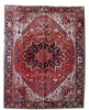 Load image into Gallery viewer, 9x12 Authentic Hand Knotted Persian Heriz Rug - Iran - bestrugplace