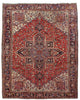 Load image into Gallery viewer, 9x11 Authentic Hand Knotted Persian Heriz Rug - Iran - bestrugplace