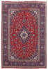 Load image into Gallery viewer, 7&#39; x 10&#39; Red Persian Kashan Rug 80195