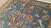 Load image into Gallery viewer, 9.2 x 12.7 Blue Persian Qum Rug 80550