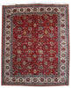 Load image into Gallery viewer, Red-Persian-Tabriz-Rug.jpg 