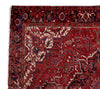 Load image into Gallery viewer, 7.11 x 9.5 Red Persian Heriz Rug #B-80880