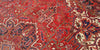 Load image into Gallery viewer, 7.11 x 9.5 Red Persian Heriz Rug #B-80880