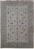 Load image into Gallery viewer, 9&#39; x 12&#39; Blue Persian Signed Kashan Rug 81135