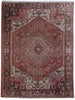 Load image into Gallery viewer, 8.6 x 11.4 Dull Red Persian Heriz Rug 81209