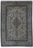 Load image into Gallery viewer, 7&#39; x 10&#39; Ivory Persian Kashan Rug 81276