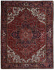 Load image into Gallery viewer, 8.6 x 10.11 Maroon Persian Heriz Rug 81294