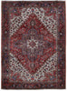 Load image into Gallery viewer, 7.11 x 10.10 Pale Red Persian Heriz Rug 82232