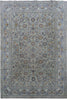 Load image into Gallery viewer, 8&#39; x 12&#39; Pistachio Green Persian Signed Kashan Rug 82322