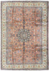 Load image into Gallery viewer, 8 x 11.5 Persian Coral Orange Rug Najafabad Esfahan #5014