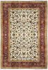 Load image into Gallery viewer, 8 x 10 IVORY RED Hand-knotted Persian Tabriz Rug #5047