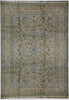 Load image into Gallery viewer, 6 x 9 PEACH Persian Tabriz Rug Pale Colors #5061