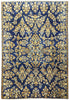 Load image into Gallery viewer, 8 x 10 Persian Antique Rug Sarouk Mohajeran Royal Blue #5093